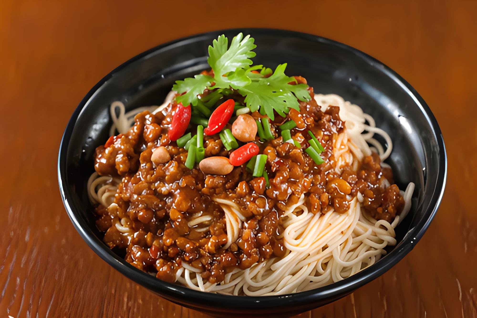Zhajiangmian (Soybean Paste Noodles)